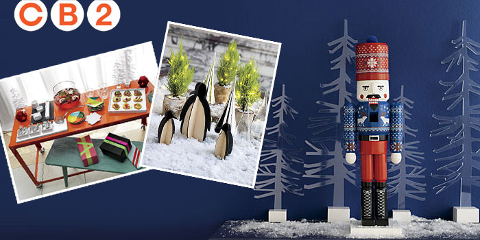 Christmas Home Decor Ideas from CB2